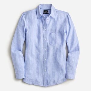 J Crew French Blue Button Down